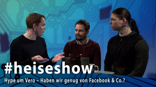 #heiseshow, live ab 12 Uhr: Hype um Vero – Haben wir genug von Facebook & Co.?