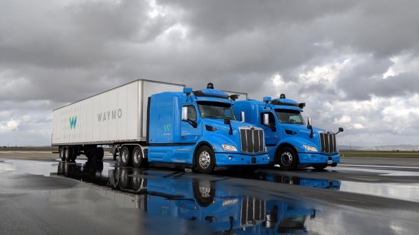 Autonomes Fahren: Waymo schickt selbstfahrenden Lkw auf Atlantas Straßen