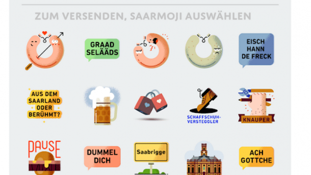 "Saarmojis": Das Saarland hat nun eigene Emojis