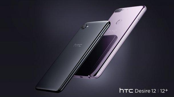 HTC Desire 12 und 12 Plus: Neue Einsteiger- und MIttelklasse-Smartphones kommen im April