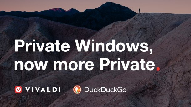 Vivaldi-Browser arbeitet mit DuckDuckGo-Suche