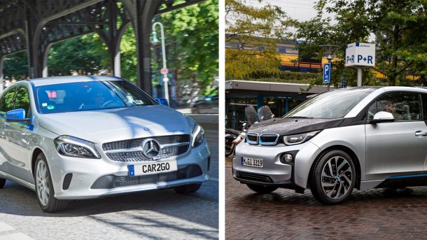 Car2Go und DriveNow: Daimler und BMW legen CarSharing und Mobilitätsdienste zusammen