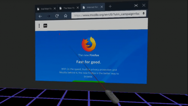 Firefox Reality: Neuer Browser für VR und AR