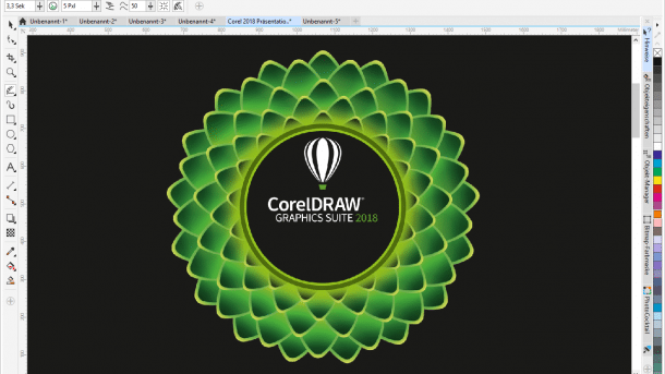CorelDraw 2018 bringt Symmetriewerkzeug und Foto-Effekte