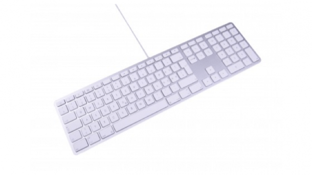 Reinkarnation von Apples kabelgebundener Mac-Tastatur