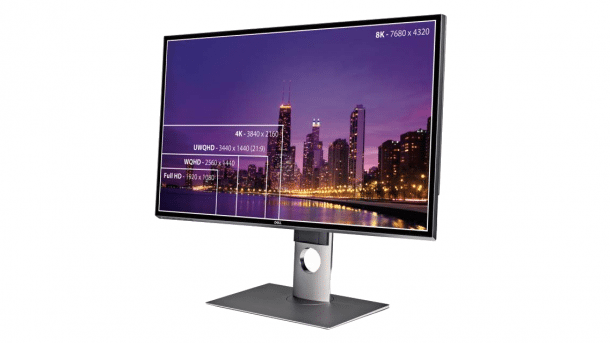 Test: 8K-Monitor Dell UltraSharp UP3218K mit blickwinkelstabilem IPS-Display