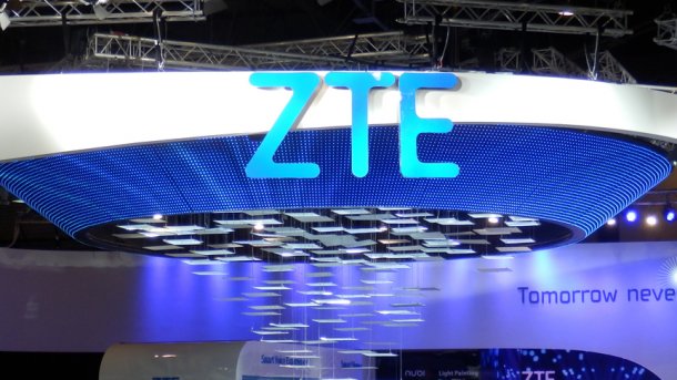ZTE-Stand auf dem MWC 2015.