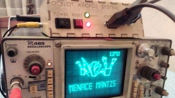 Ocelot: DIY-Spielekonsole für Oszilloskope