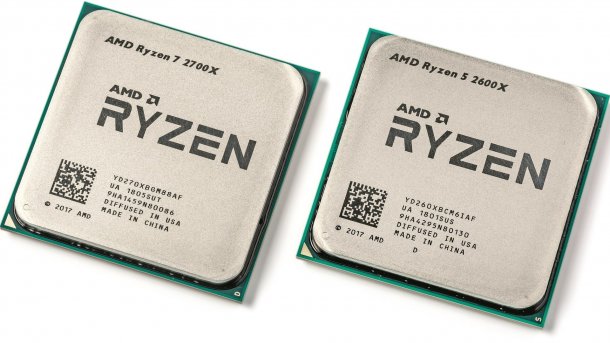 AMD Ryzen 7 2700X, AMD Ryzen 5 2600X