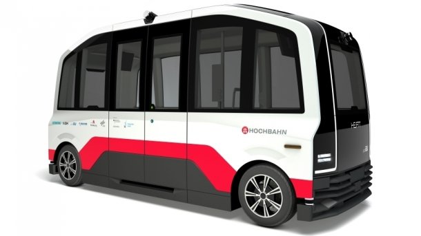 Durch Hamburgs Hafen-City sollen autonome Elektrobusse fahren