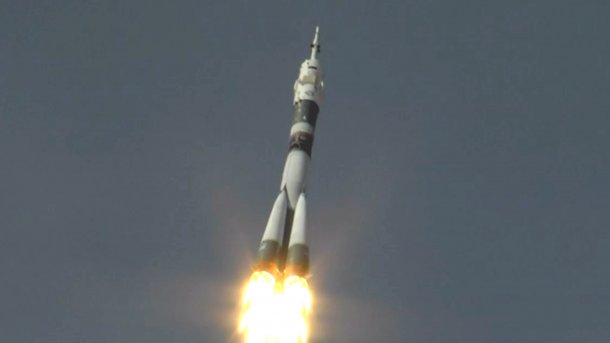 Alexander Gerst ist zur ISS gestartet