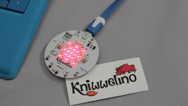 Kniwwelino: der runde Mikrocontroller aus Luxemburg