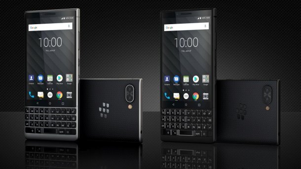 BlackBerry Key2: Android-Smartphone mit Hardware-Tastatur