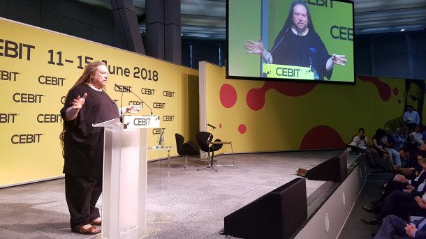 "Fake-Geschäftsmodelle": Cebit startet mit Abreibung für die Tech-Branche