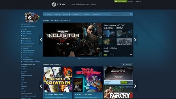 Steam-Spiele: Valve-Tool zeigt Gesamtausgaben für einen Account an