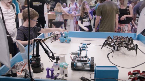 Personalbeschaffung mal anders: Recruitainment auf der Maker Faire Hannover
