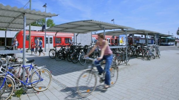 Radpendler und ÖPNV