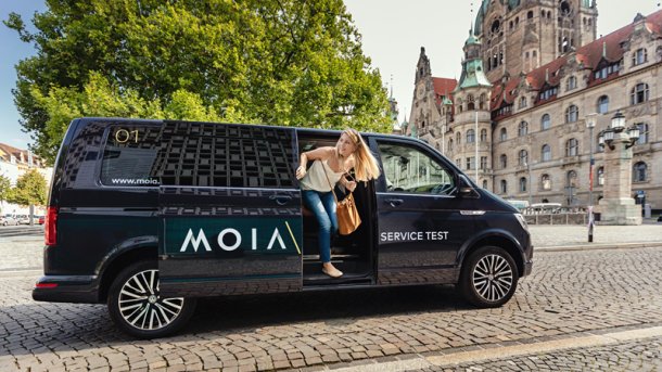 VW-Tochter Moia erweitert Shuttle-Dienst in Hannover