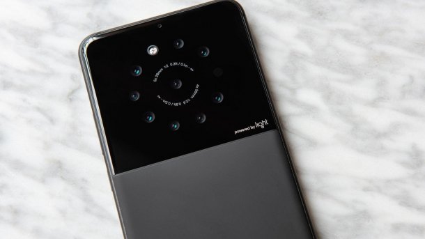 Light will System aus neun Kamera-Linsen in Smartphones integrieren