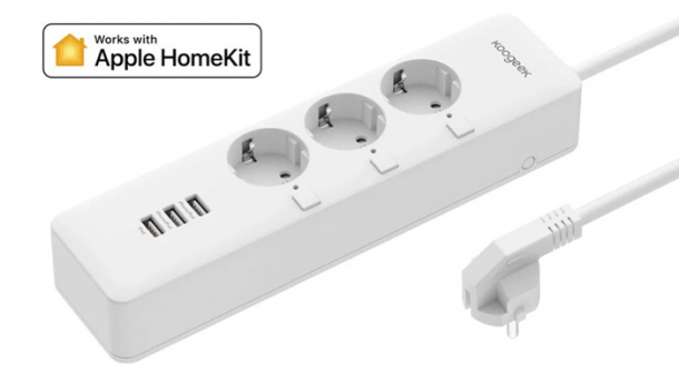 Steckdosenleiste mit HomeKit-Unterstützung