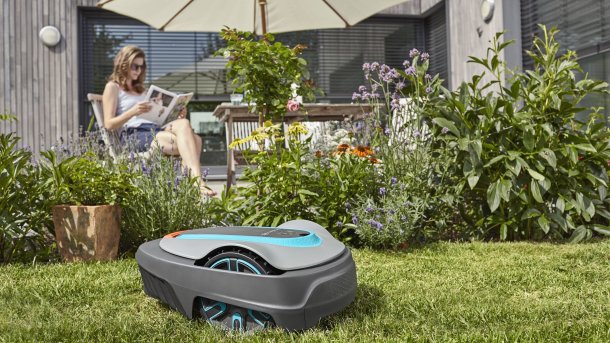 Digitaler Garten: Mähroboter statt Rasenmäher