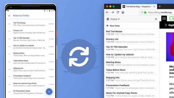Mozilla veröffentlicht Notizen-App für Android