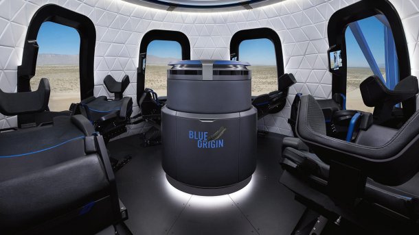 Jeff Bezos' Blue Origin: Weltraumtourismus ab 200.000 US-Dollar