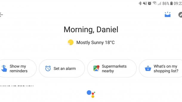 Google Assistant bringt Tagesplanungs-Kärtchen zurück