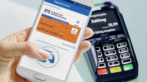 Volksbanken bieten Mobile Payment an