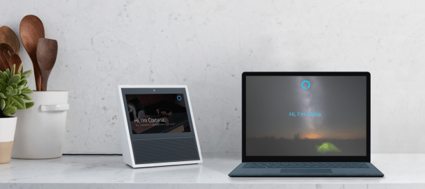 Sprachassistenz: Alexa und Cortana reden testweise miteinander