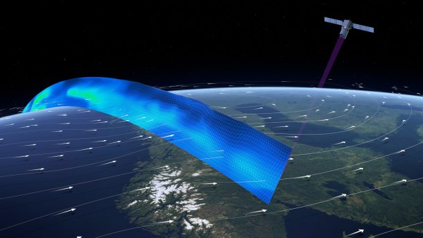 ESA-Windsatellit Aeolus soll Wettervorhersage deutlich verbessern