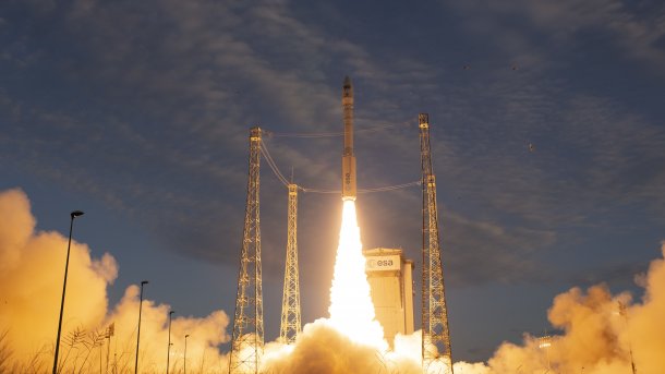 Für bessere Wettervorhersagen: ESA-Windsatellit Aeolus erfolgreich gestartet