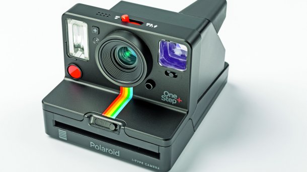 Polaroid OneStep+, eine Sofortbildkamera mit App