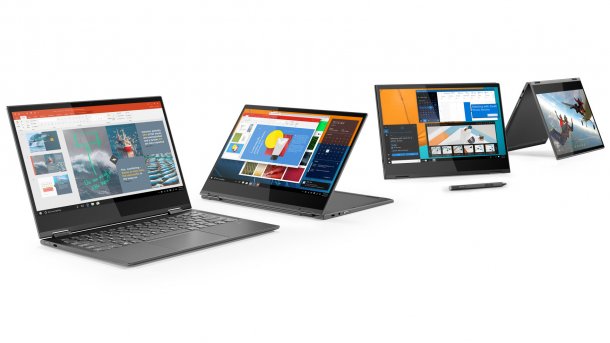 Lenovo erneuert Angebot an Yoga-Notebooks
