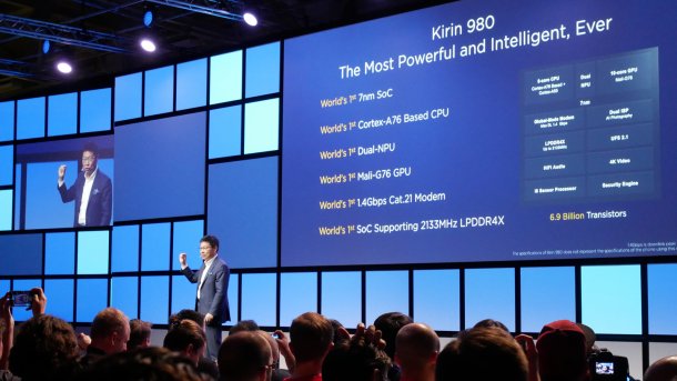 Smartphone-SoC: Huawei will mit dem Kirin 980 an die Spitze