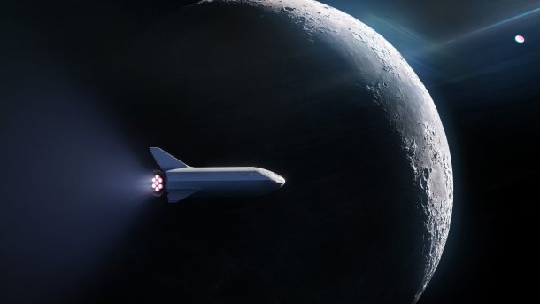 SpaceX will Weltraumtouristen für Flug um Mond vorstellen