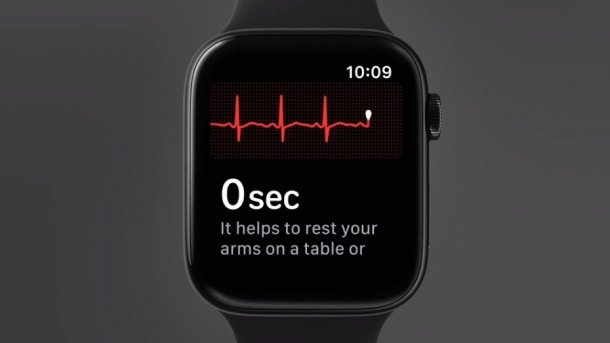 EKG auf der Apple Watch Series 4