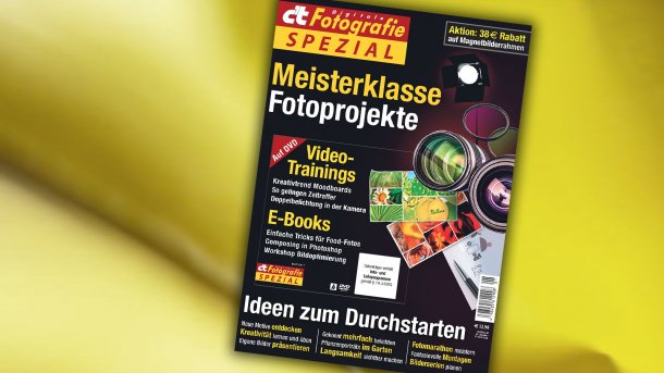 c't Fotografie: Meisterklasse "Fotoprojekte" ab 24. September am Kiosk