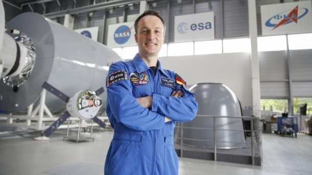 Astronaut Maurer auf dem Weg ins All: "Weltraum macht süchtig"