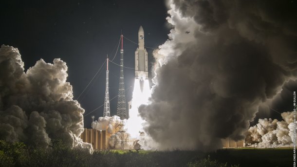Jubiläum für Europa-Rakete: 100. Ariane 5 gestartet