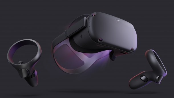 Oculus Quest: Autarke VR-Brille mit echten Hand-Controllern für 400 US-Dollar