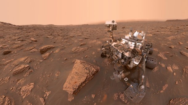 Mars-Rover Curiosity wechselt wieder die Gehirnhälften