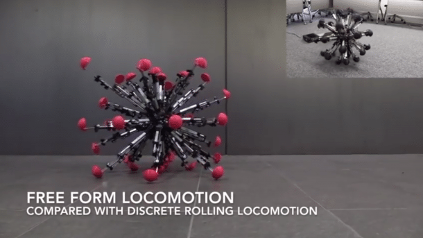 Neue Ideen für mobile Roboter: Hüpfefrosch und Krabbelkugel