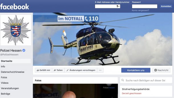 Hessen: Polizei kämpft in sozialen Netzwerken um die Wahrheit