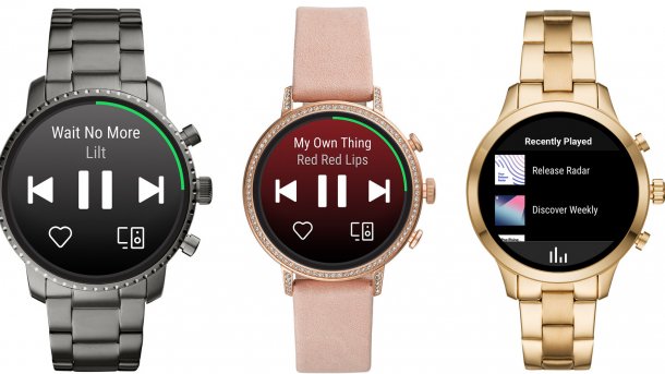 Spotify-App kommt auf Smartwatches mit Googles Wear OS