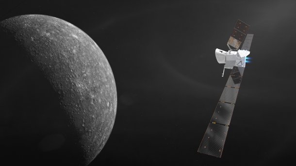 ESA-Sonde BepiColombo vor Start zum Merkur: "Kolumbus im 21. Jahrhundert"