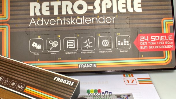 Franzis Elektronik Retro Spiele Adventskalender 2018 