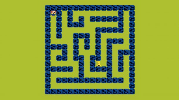 Mit Pico-8 ein Labyrinthspiel im Retro-Look programmieren