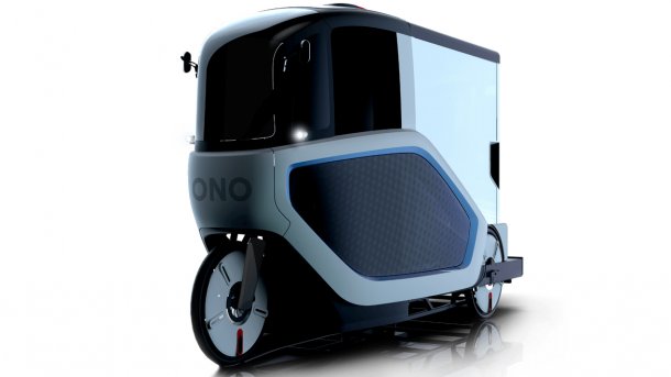 Elektro-Lastrad: Ono zeigt Last-Pedelec mit Fahrerkabine