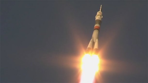 Start geglückt: Wieder drei Raumfahrer auf dem Weg zur ISS